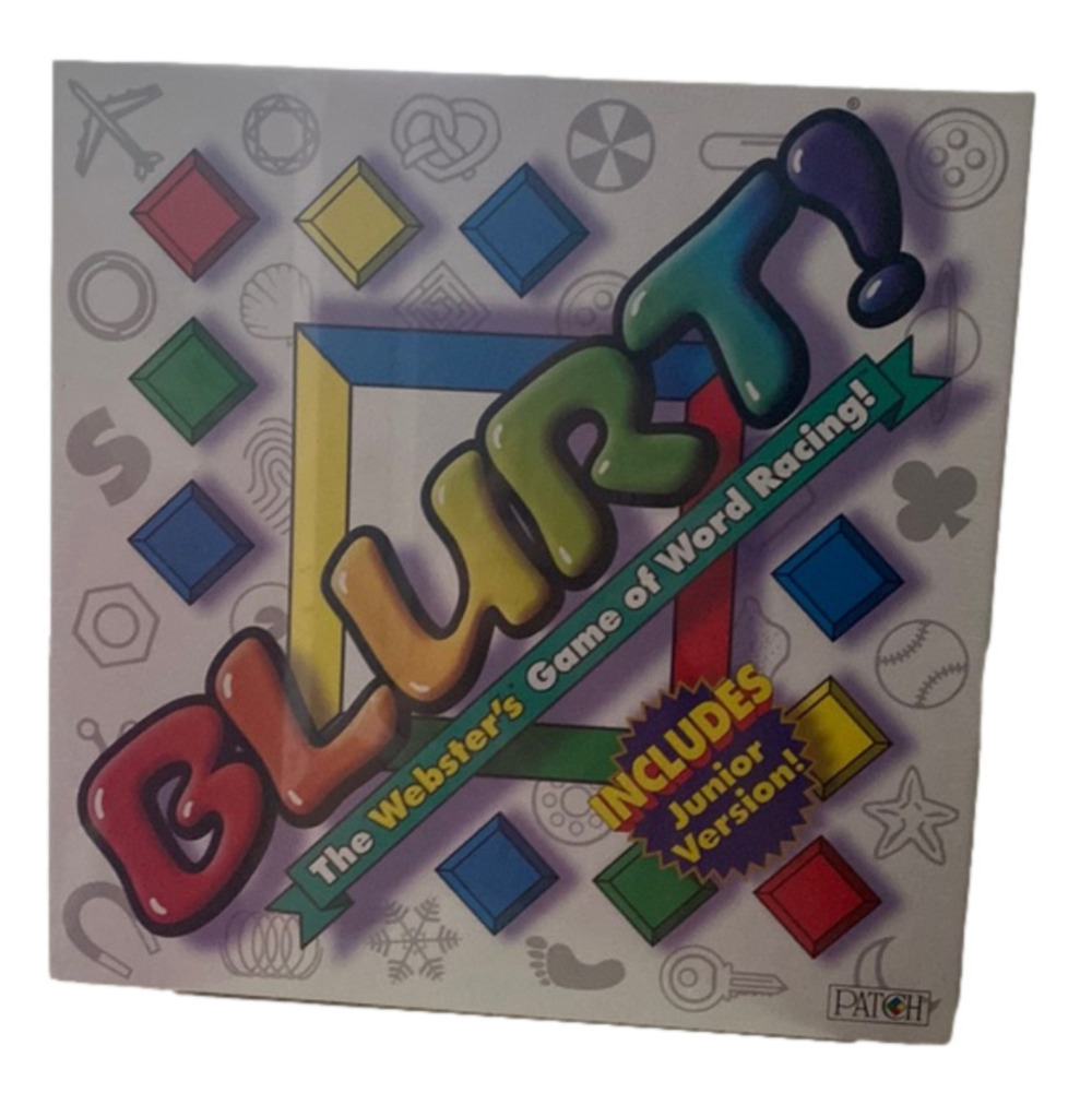 New In Box Blurt Board Game (Ages 10-Adult)